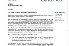 OneCoin-Letter-to-Coin-Telegraph-8.7.2016_Redacted_Page_1