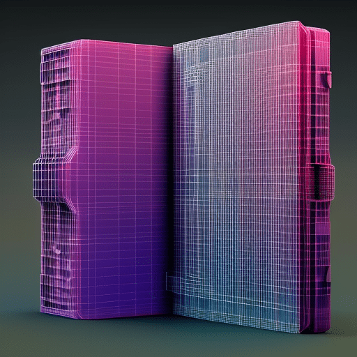 stylised picture of an ebook